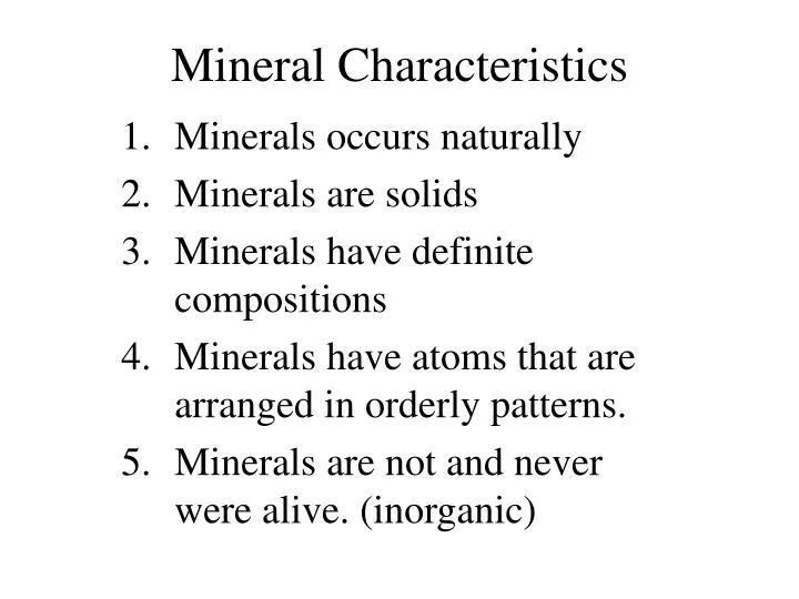 PPT Mineral Characteristics PowerPoint Presentation Free Download ppt-mineral-characteristics-powerpoint-presentation-free-download