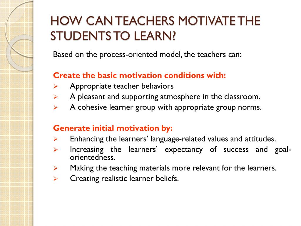 how can teachers motivate students to learn