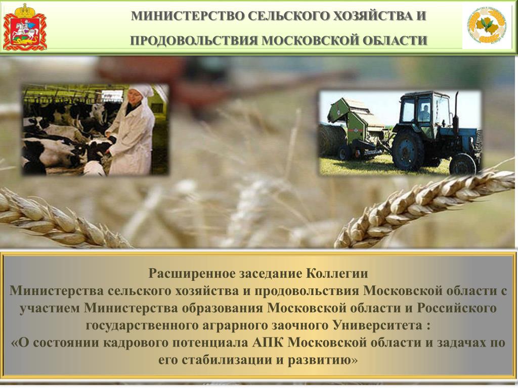 Министерство сельского хозяйства вакансии