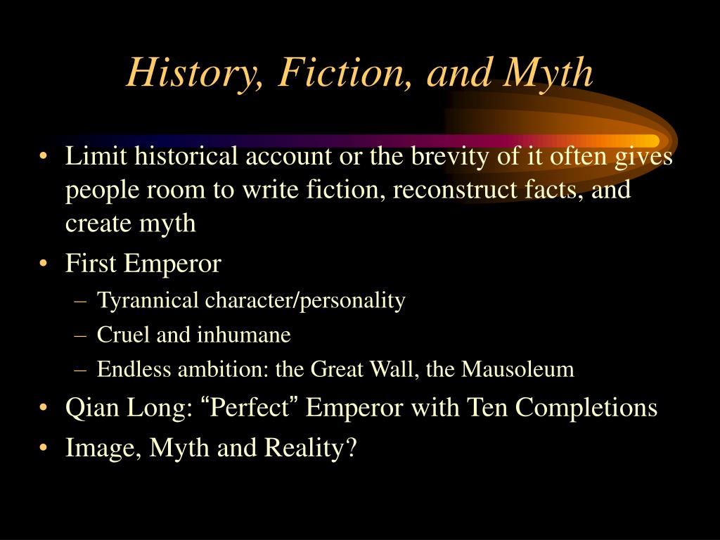 myth and history
