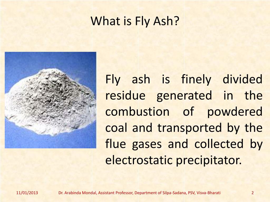 PPT What Is Fly Ash PowerPoint Presentation Free Download ID 2994766