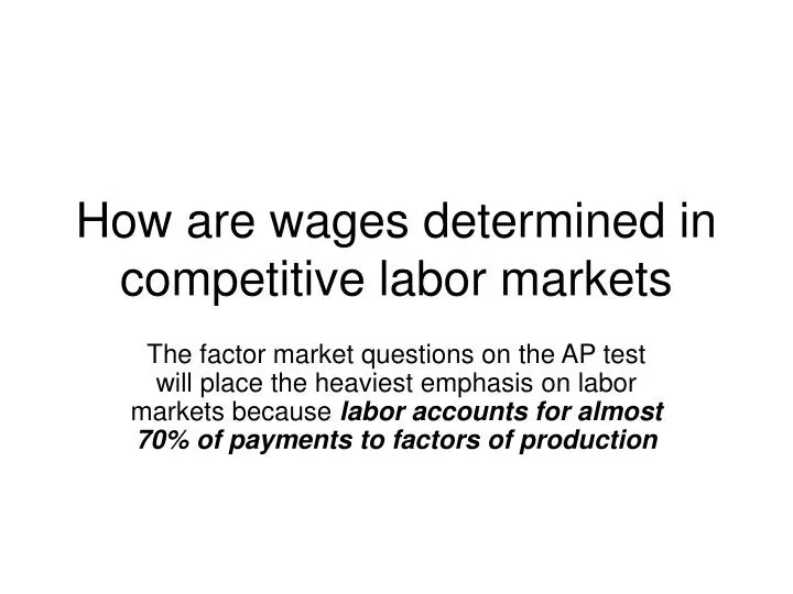 how wages are determined in australia how wages are determined in australia