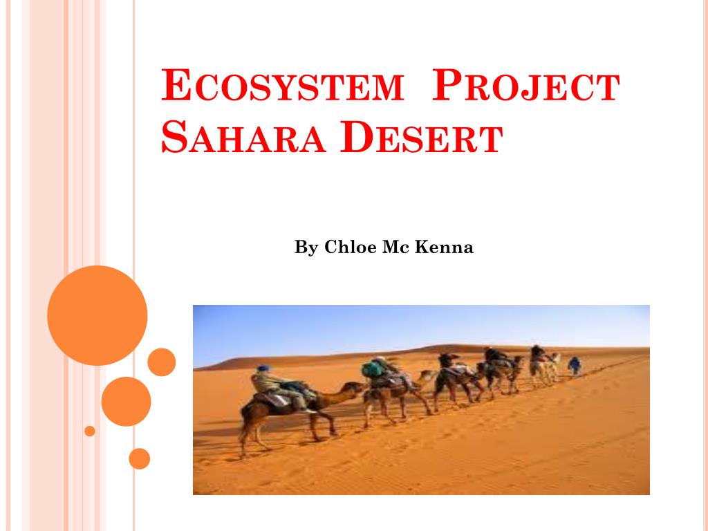 Ppt Ecosystem Project Sahara Desert Powerpoint Presentation Free Download Id 2995560