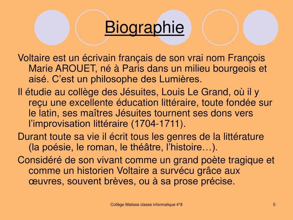 PPT - VOLTAIRE (1694-1778) PowerPoint Presentation, free download -  ID:2996068