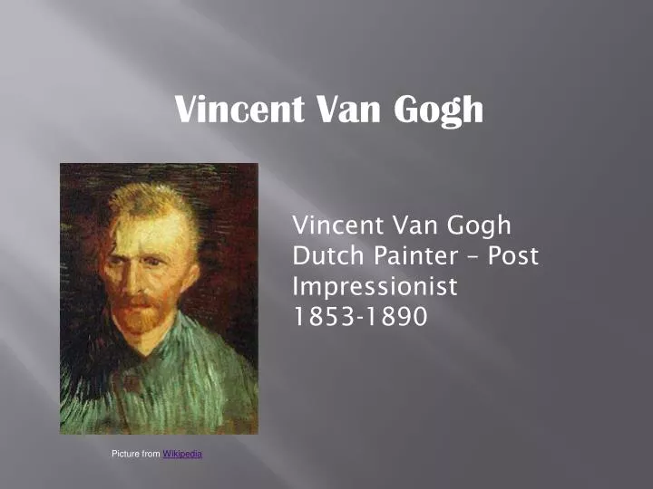 van gogh power point