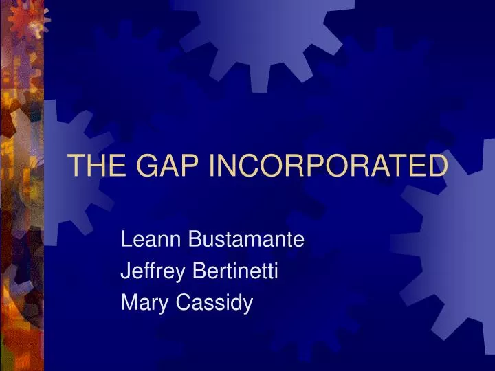 gap incorporated
