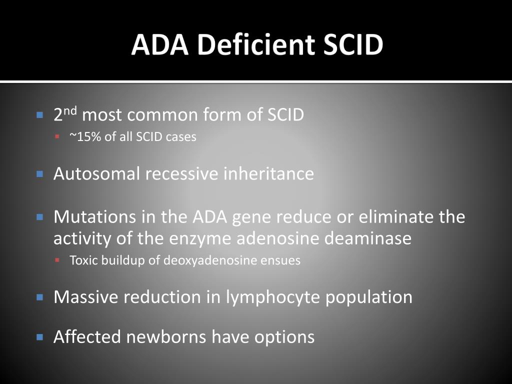 what does ada scid stand for