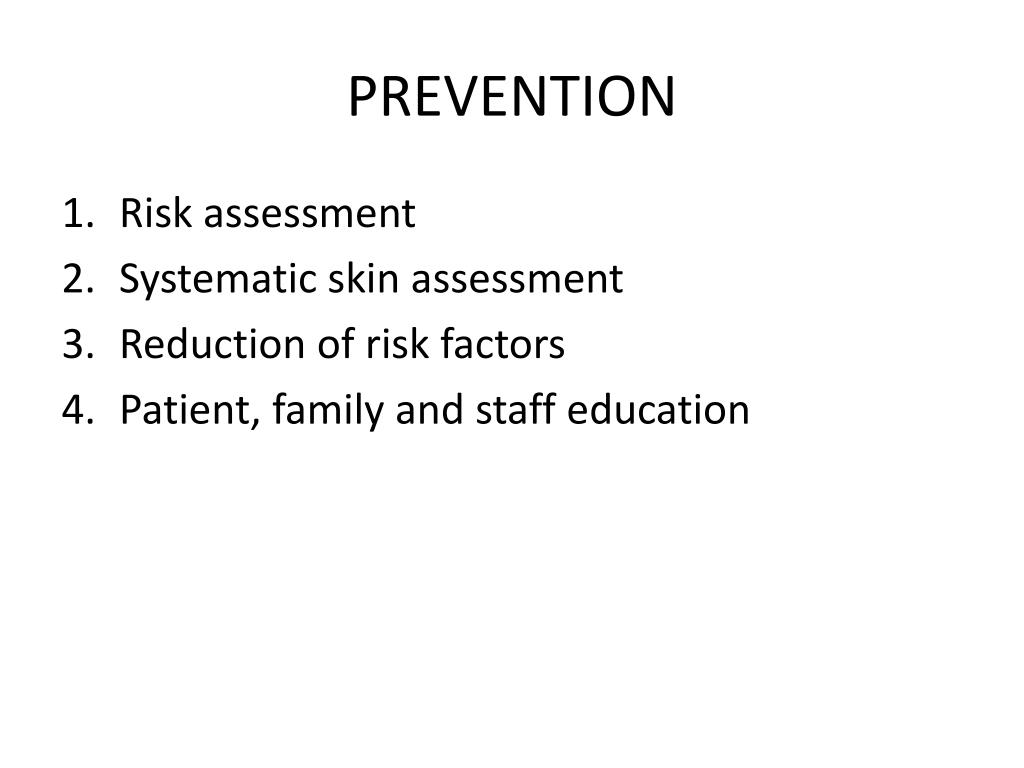 PPT - PREVENTION AND TREATMENT OF PRESSURE ULCERS PowerPoint ...