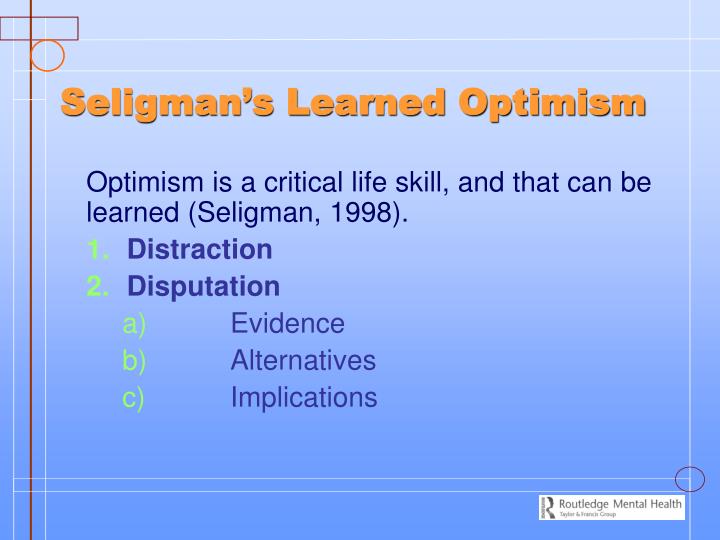 learned optimism definition