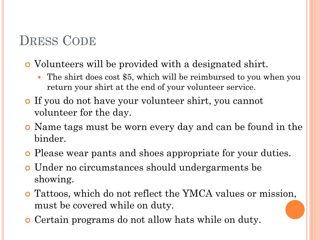 PPT to the mankato family ymca volunteer orientation