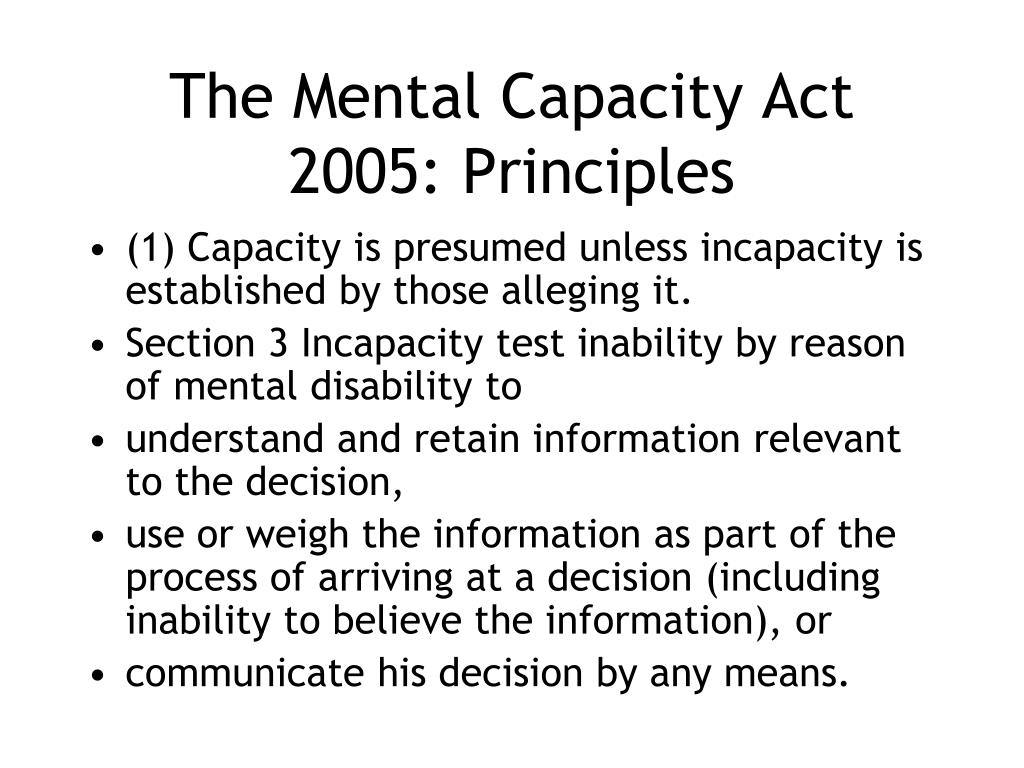 the-mental-capacity-act