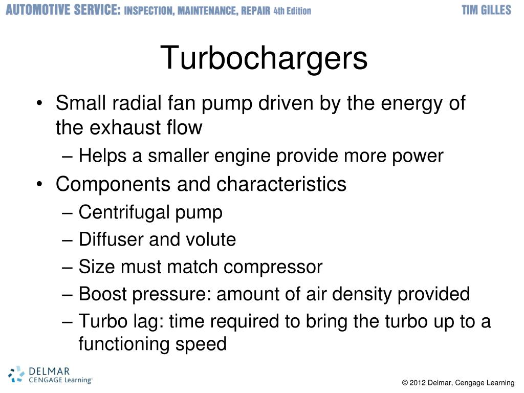 PPT Intake and Exhaust Systems/ Turbochargers and Superchargers PowerPoint Presentation ID