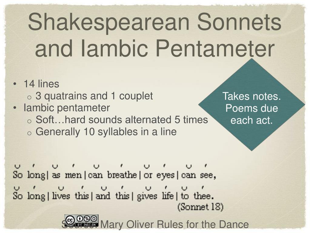 sonnets in iambic pentameter sonnets in iambic pentameter