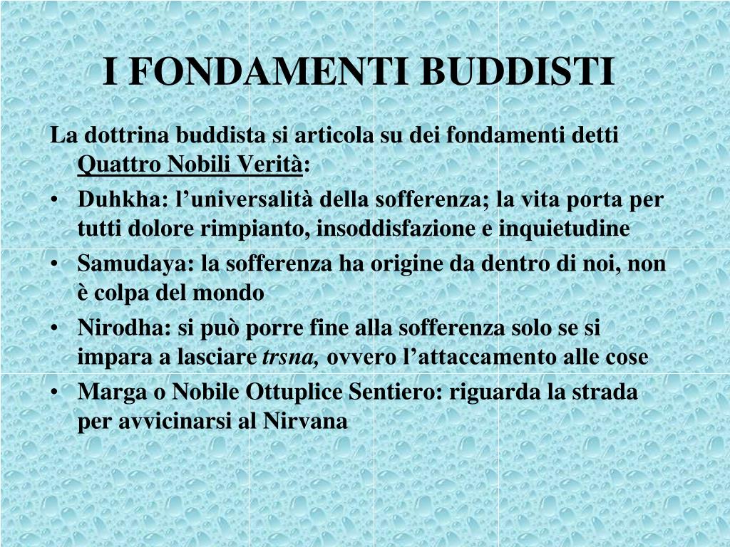 PPT IL BUDDHISMO PowerPoint Presentation, free download ID3000680