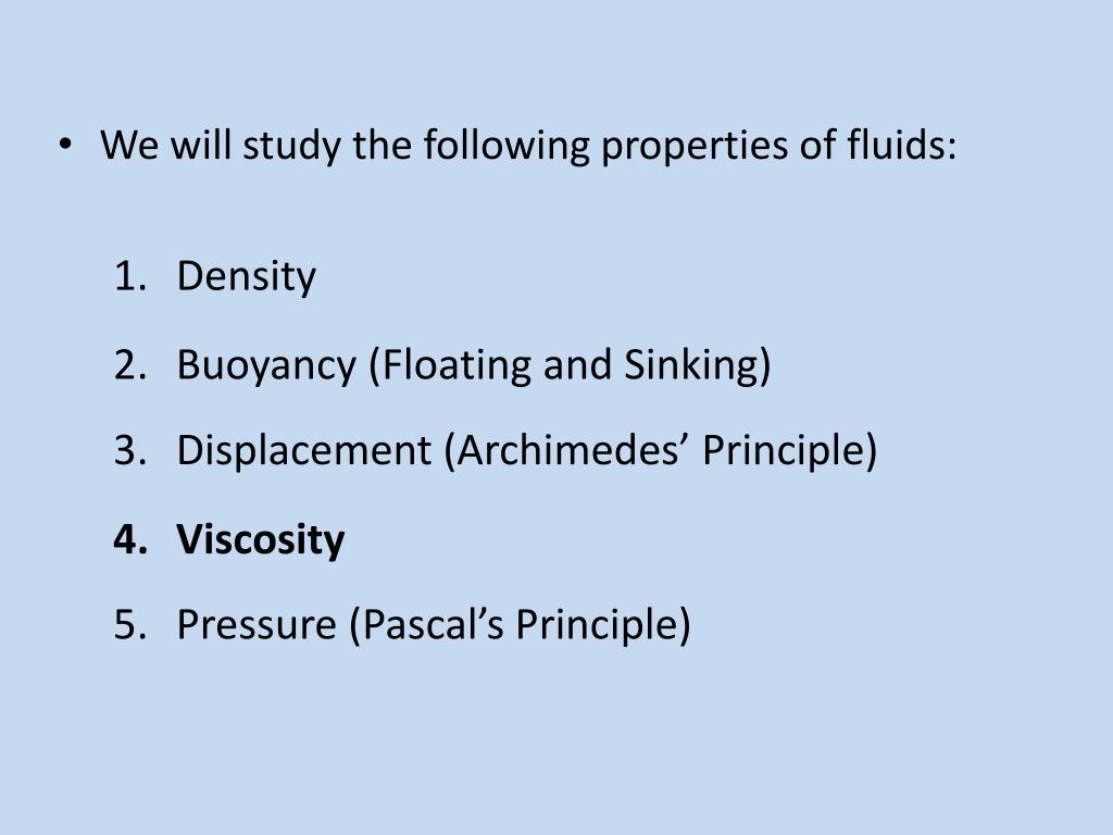 thesis on viscosity of fluids