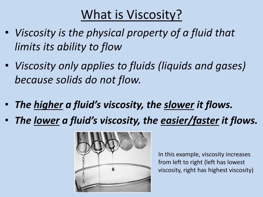 define viscosity and its unit