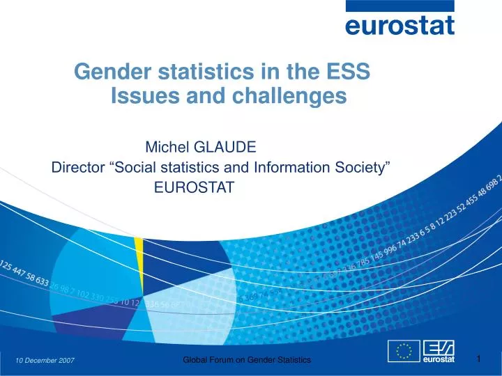 PPT - Gender statistics in the ESS Issues and challenges PowerPoint ...