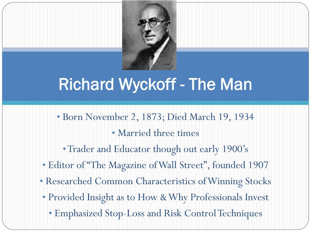 PPT - The Wisdom of Wyckoff PowerPoint Presentation, free download - ID ...