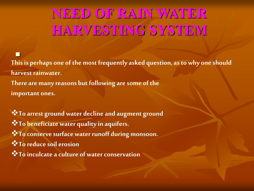 research paper on water harvesting