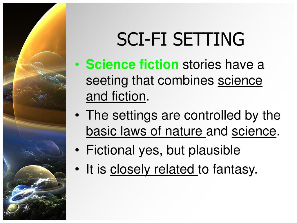PPT - Science Fiction Vs Fantasy PowerPoint Presentation, free download -  ID:3002580