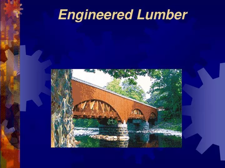 engineered lumber n.