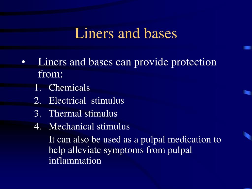 PPT Liners & Bases PowerPoint Presentation, free download ID3003444