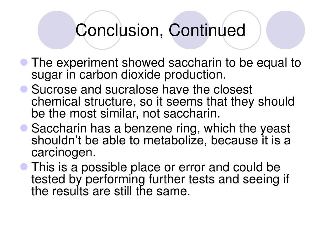PPT Yeast Reproduction in Sugar Substitutes Tracey Merz Grade 9