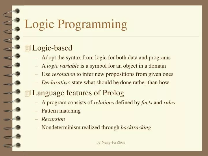 PPT - Logic Programming PowerPoint Presentation, free download - ID:3004008