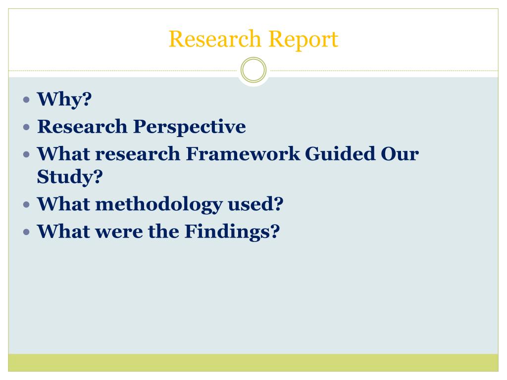 research report on content analysis