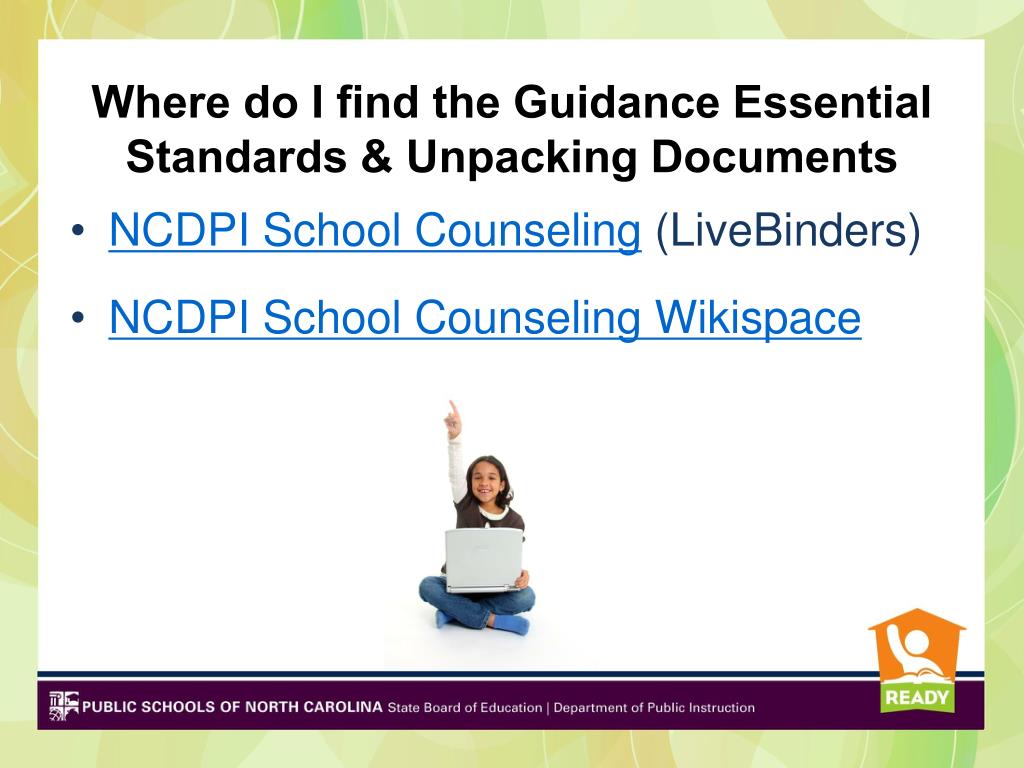Ncevp Guide.pdf PPT - NC School Counselors Guidance Essential Standards PowerPoint ...