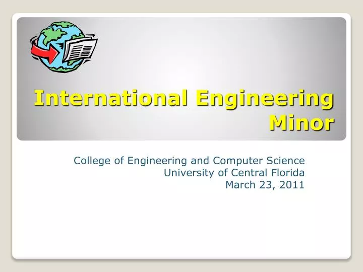 international engineering minor n.