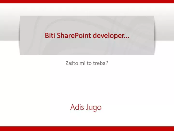 biti sharepoint developer n.