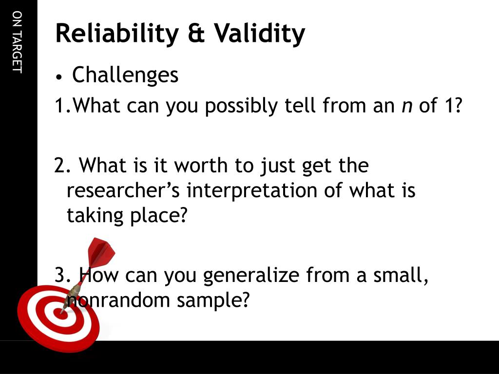 validity and reliability in research methods