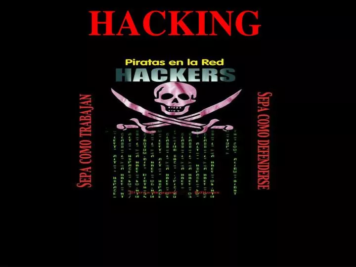 computer hacking ppt presentation