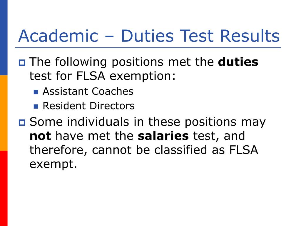 PPT Fair Labor Standards Act (FLSA) Education PowerPoint Presentation