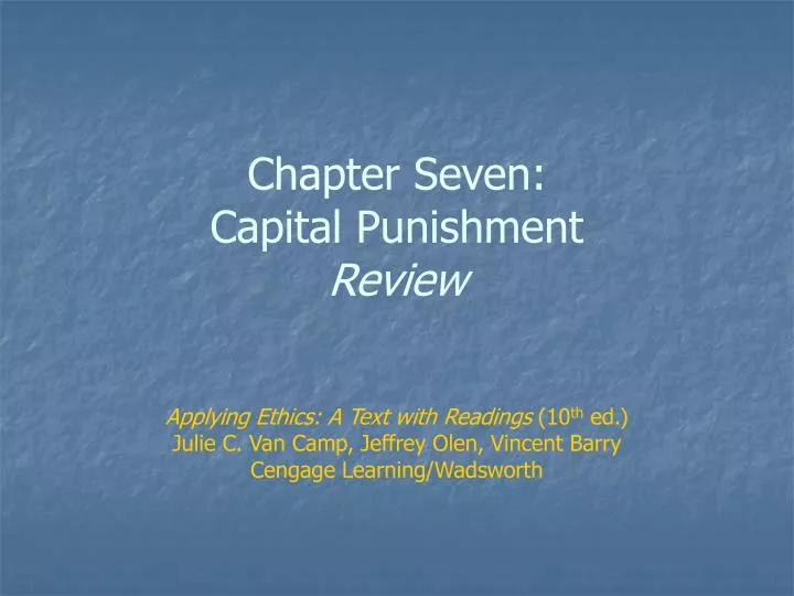an ethical evaluation of capital punishment Background capital punishment is the lawful infliction of death as a punishment and since ancient times it has been used for a wide variety of offences. an ethical evaluation of capital punishment Background capital punishment is the lawful infliction of death as a punishment and since ancient times it has been used for a wide variety of offences.