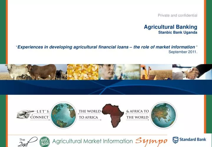 Ppt Agricultural Banking Stanbic Bank Uganda Powerpoint - 