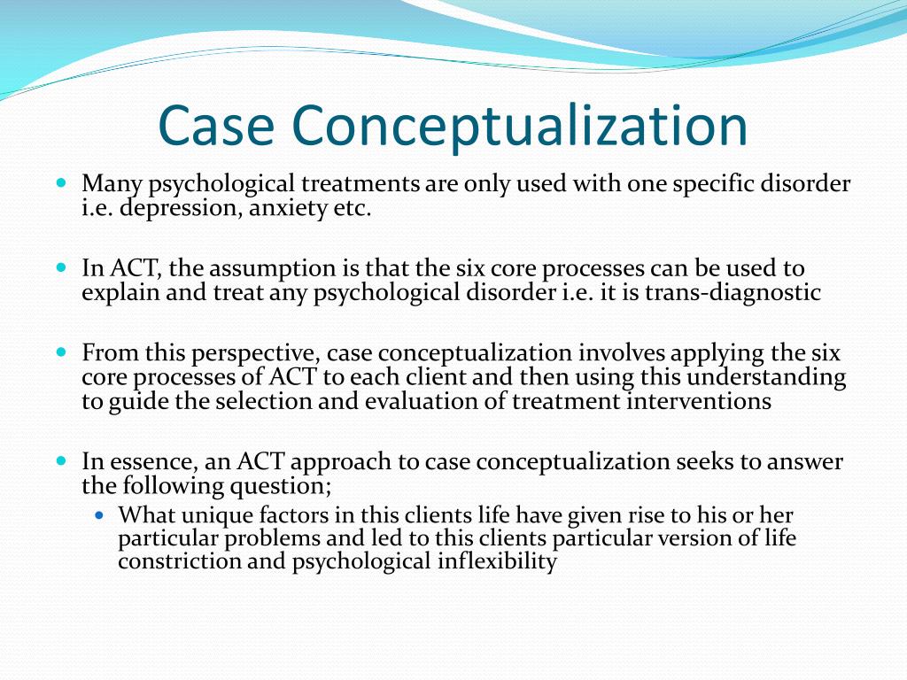 Ppt case conceptualization and the therapeutic stance powerpoint 