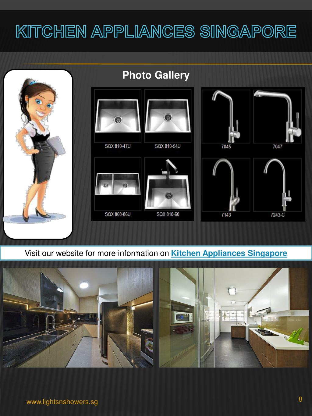 PPT Kitchen Appliances Singapore PowerPoint Presentation, free