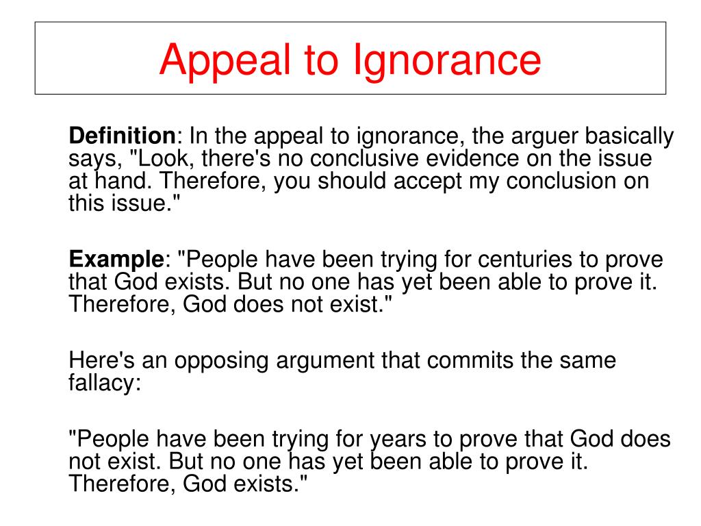 emotional appeal fallacy examples emotional appeal fallacy examples