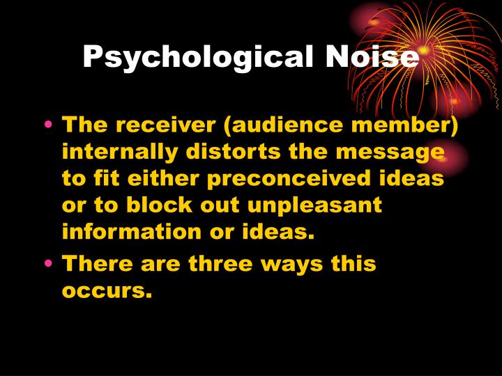 PPT NOISE PowerPoint Presentation ID3010665
