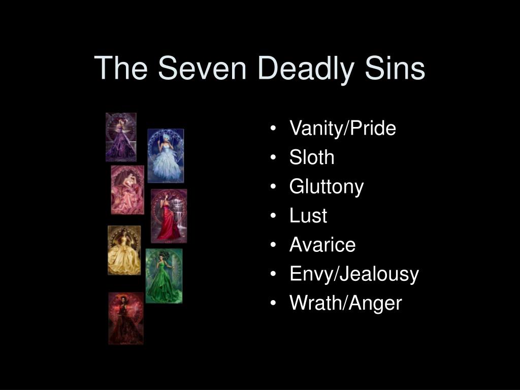 presentation on 7 deadly sins