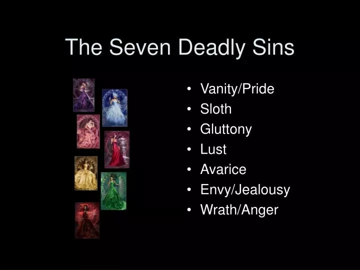 the seven deadly sins n.