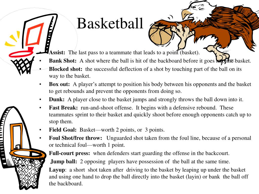 how to make a presentation about basketball