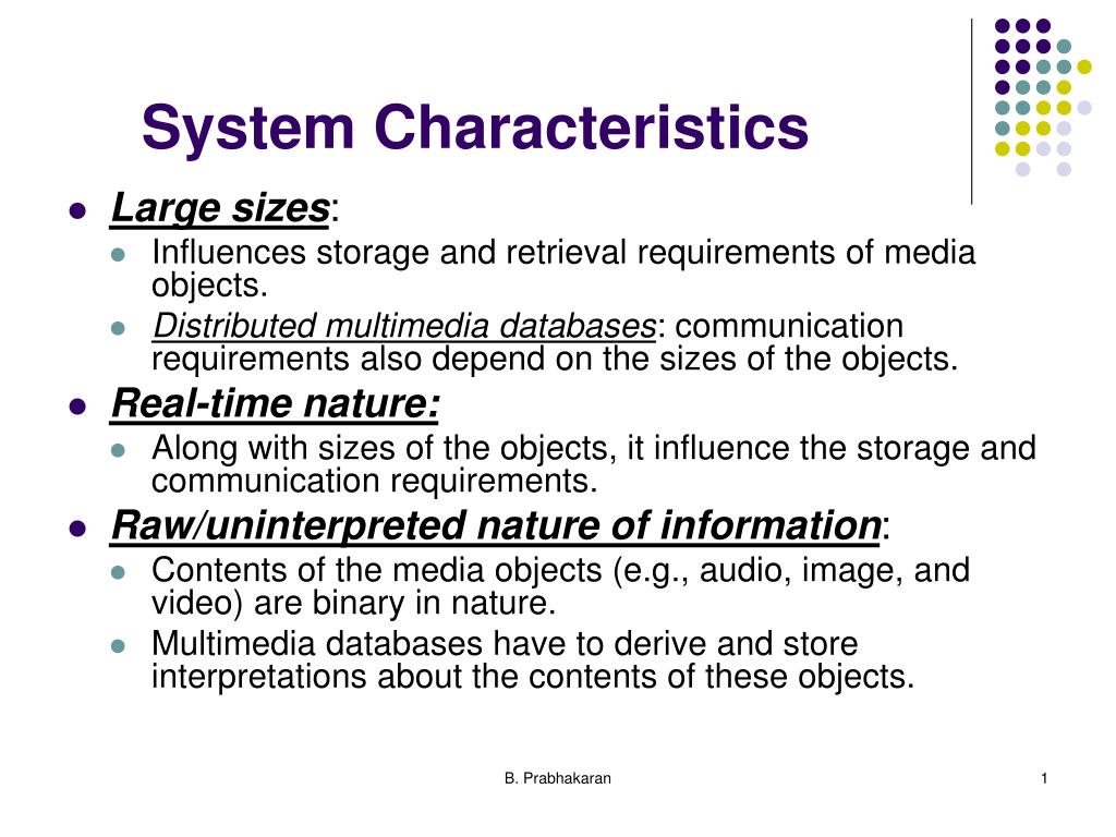 PPT - System Characteristics PowerPoint Presentation, free download -  ID:3011751