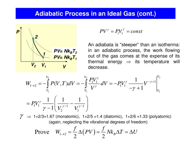 PPT - Lecture 2 The First Law of Thermodynamics (Ch.1) PowerPoint ...