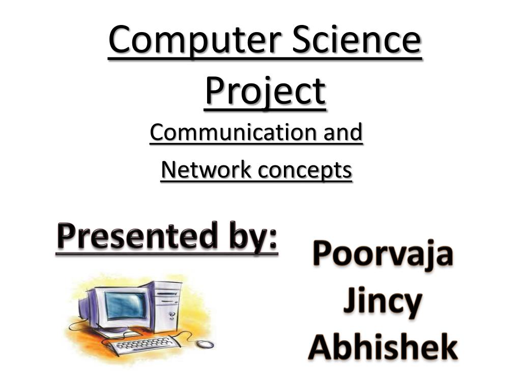 computer science project ppt