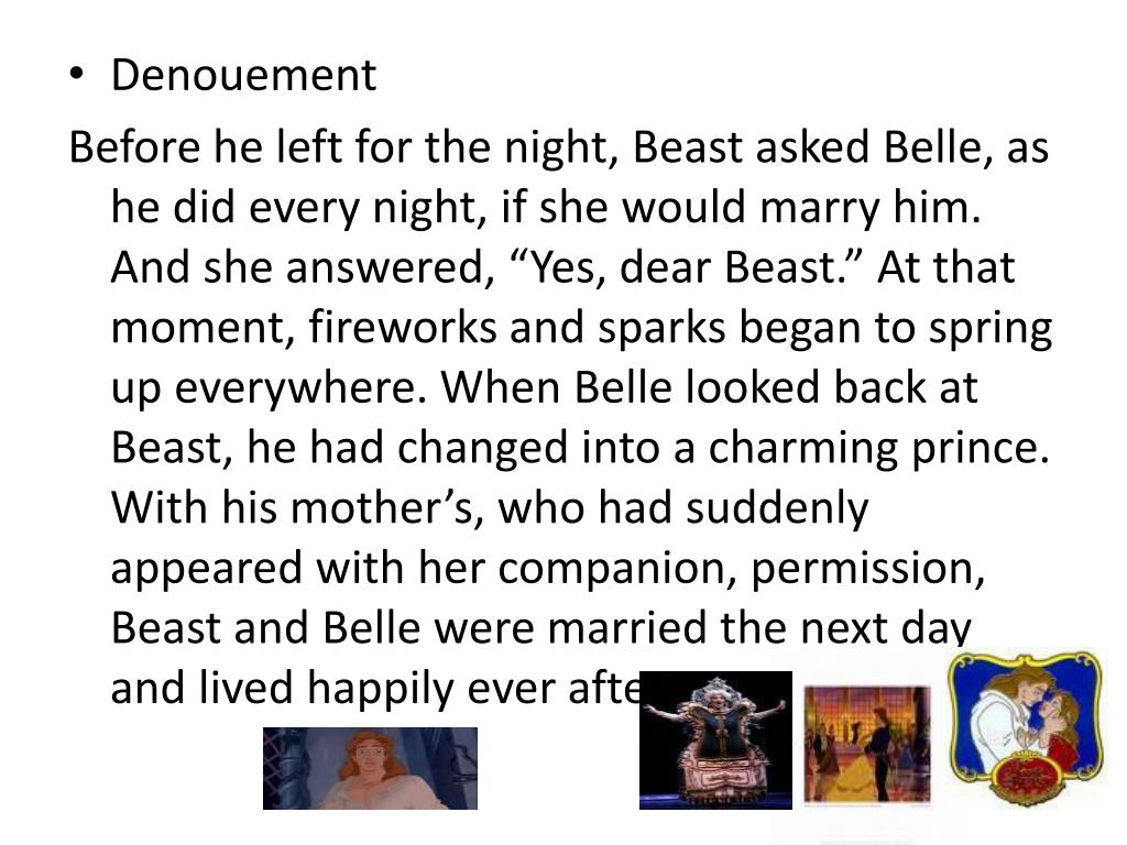 hypothesis on beauty and the beast