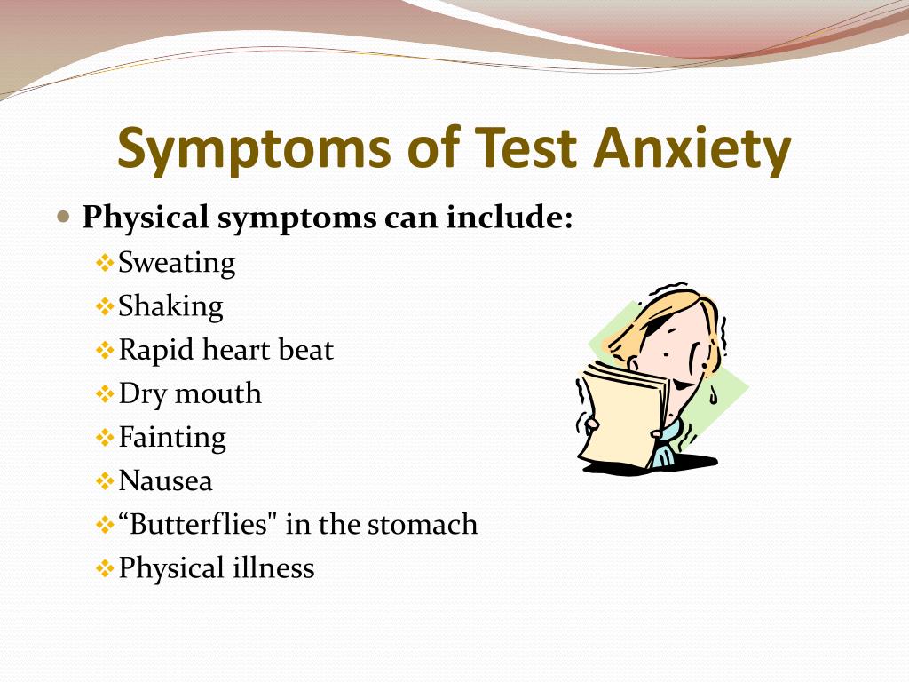 presentation anxiety test