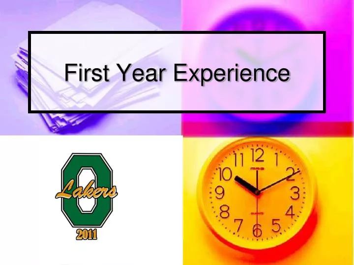 PPT - First Year Experience PowerPoint Presentation, free download - ID